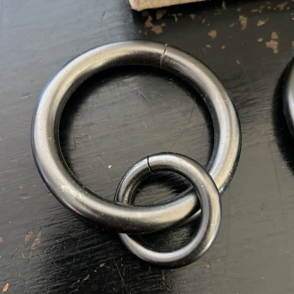 Pottery Barn Large Round Curtain Rings set of 2
